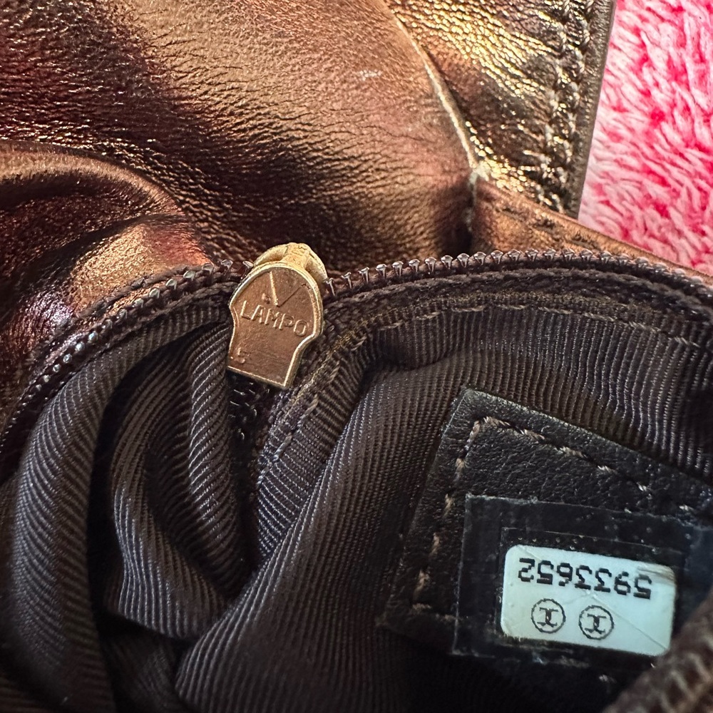 Chanel Metallic Calfskin Messenger Bag - Picture 6 of 10